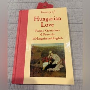 Treasury of Hungarian Love Poems Bilingual Book